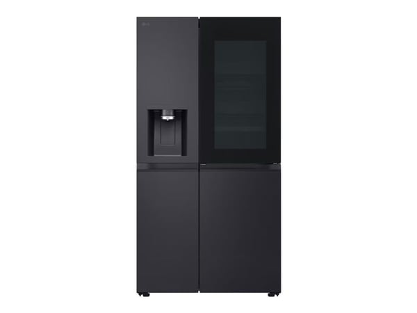 LG GSXE90EVAD - Kjøleskap/fryser - side-ved-side med vannautomat, isdispenser - Wi-Fi - bredde: 91.3 cm - dybde: 73.5 cm - høyde: 179 cm - 628 lite...