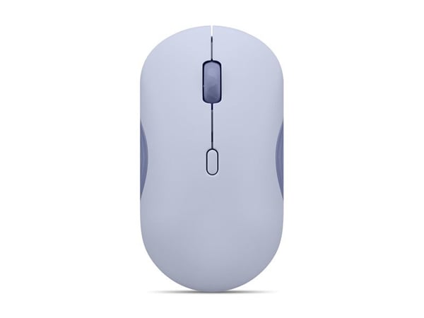 Lenovo 350 - Mus - höger- och vänsterhänta - optisk - 6 knappar - trådlös - Bluetooth 5.3 - meta grape - detaljhandelsförpackning