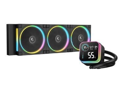 Deepcool LQ360 ULTRA ARGB - Kylsystem med vätska till processorn - Elementstorlek: 360 mm - (för: LGA1851, LGA1700, LGA1200, LGA115x Socket, AM4, A...