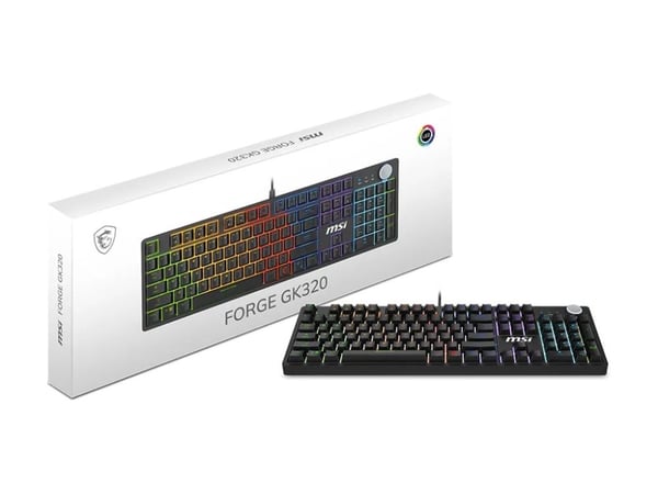 Forge GK320 RED US-tastatur