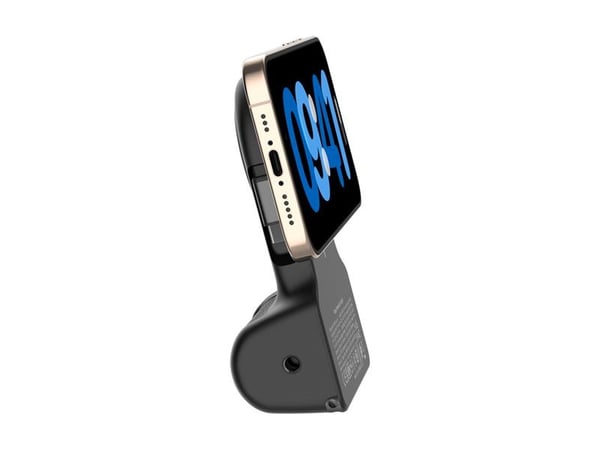 Belkin Stage PowerGrip, Matkapuhelin/älypuhelin, Aktiivinen teline, Käsi, Puuhiili