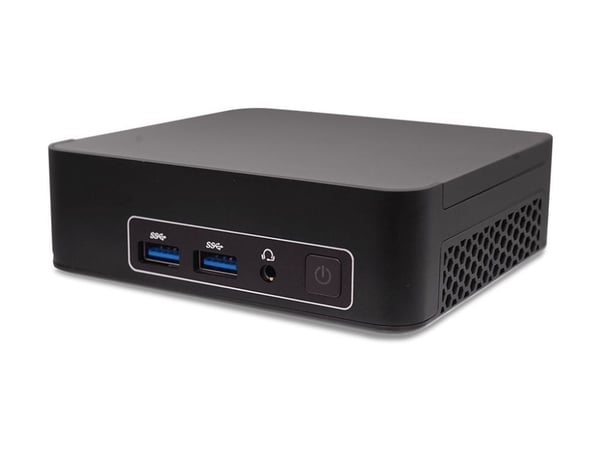 AOpen Digital Engine DEN5128 - Mini-PC Core i5 1240P / upp till 4.4 GHz - RAM 8 GB - SSD 128 GB - Intel Iris Xe-grafik - 2.5 Gigabit Ethernet, Giga...