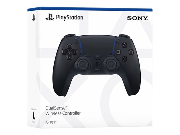 Sony DualSense - Spelkontroll - trådlös - Bluetooth - midnattssvart - för Sony PlayStation 5