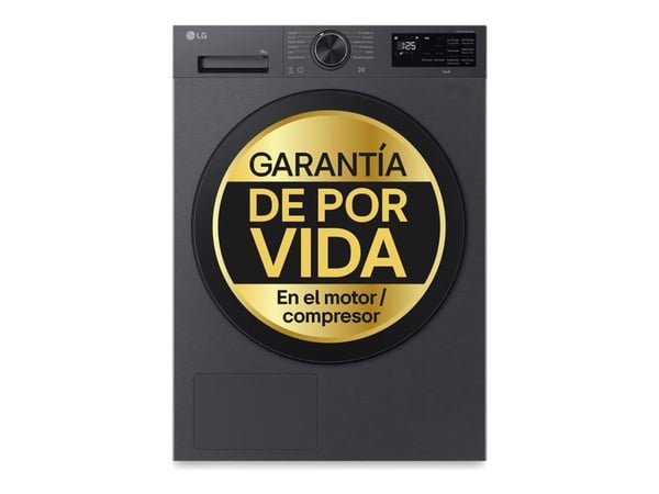 LG Serie 500 RHX5009TBB - Tørker - Wi-Fi - bredde: 60 cm - dybde: 66 cm - høyde: 85 cm - frontileggelse - anti-fingerprint graphite matte steel