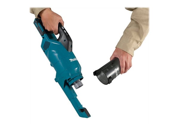 Makita XGT CL003GZ - Støvsuger - pinne/håndholdt (2-i-1) - uten pose - uten kabel - blå ingen lader