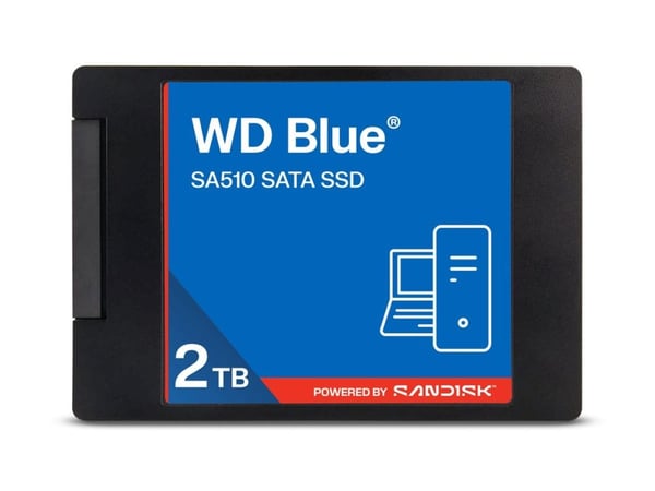 WD SSD 2.5" 2TB sininen SATA3 (Di)