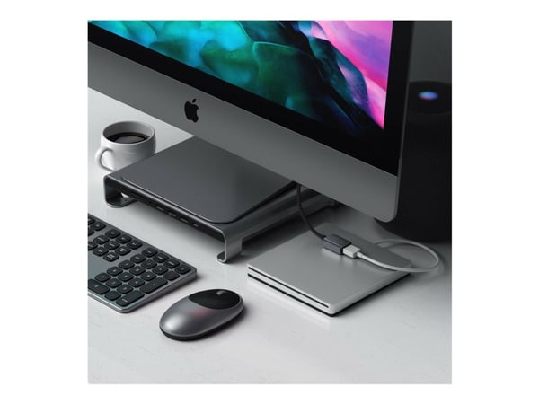 Satechi ST-UCATCM, USB C, USB A, USB 3.2 Gen 1 (3.1 Gen 1), 5000 Mbit/s, Harmaa