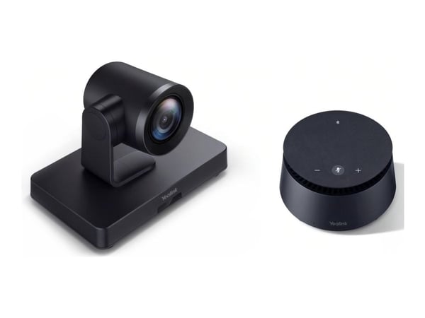 Yealink UVC85-BYOD - Meeting Kit for Medium and Large Rooms - videokonferansesett (UVC84 USB PTZ-kamera, CP50 høyttalertelefon) - power adapter inc...