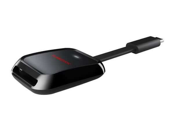 SanDisk QuickFlow - Kortleser (SDXC UHS-I, SDHC UHS-I, SDXC, SDHC, SD) - USB-C 3.2 Gen 1