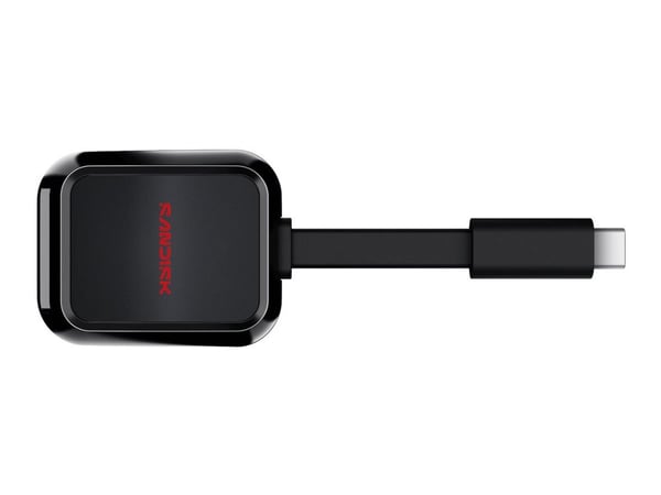 SanDisk QuickFlow - Kortleser (SDXC UHS-I, SDHC UHS-I, SDXC, SDHC, SD) - USB-C 3.2 Gen 1