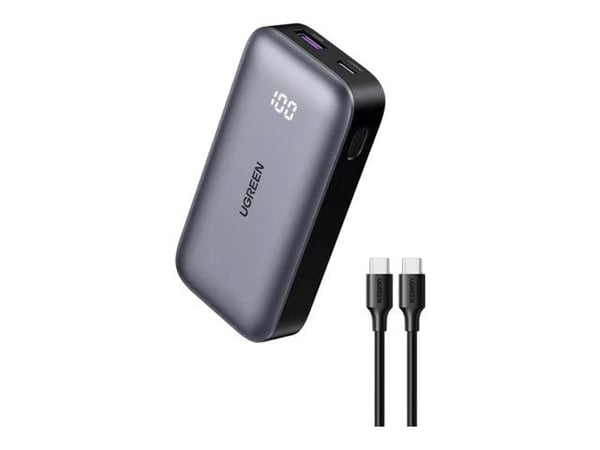 Powerbank Ugreen Nexode PB502 10000mAh Czarny Czarny
