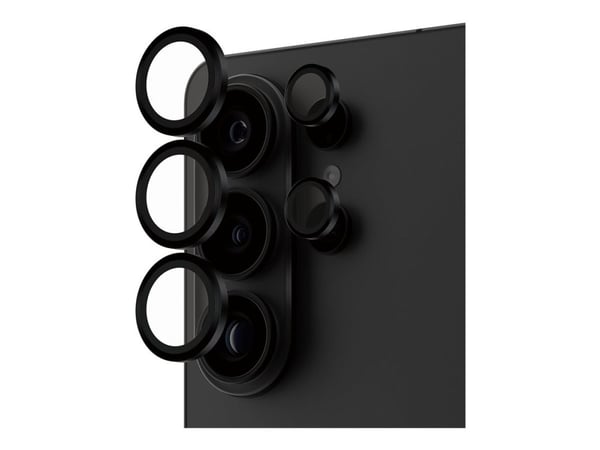 PanzerGlass Hoops - Black Metal Edition - linsebeskytter for mobiltelefon - svart - for Samsung Galaxy S26 Ultra