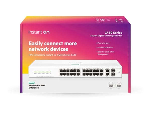 Switch HP Aruba Instant On 1430 26G (R8R50A)
