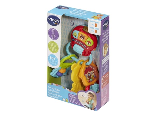 Vtech Drive & Discover Baby Keys DK/NO