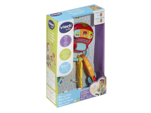 Vtech Drive & Discover Baby Keys DK/NO