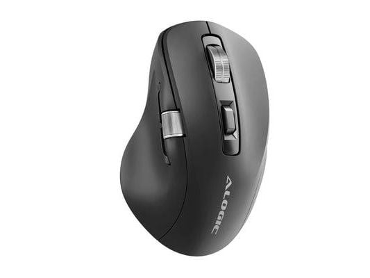ALOGIC AMBT7KBK, Oikeakätinen, RF Wireless + Bluetooth, 6400 DPI, Musta