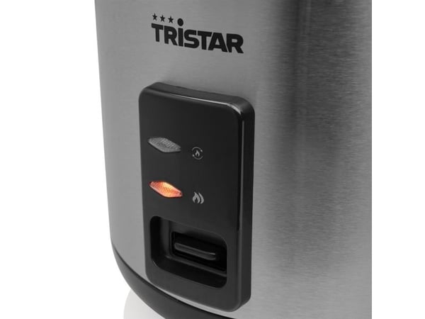 Tristar RK-6147, Svart, Sølv, 1,5 L, 0,8 m, Rustfritt stål, Glass, 500 W
