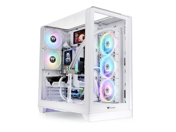 Thermaltake View 390 TG-kabinett hvit (CA-11F-00M6WN-01)