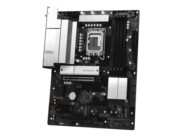 ASRock B860 Rock WiFi 7 - Hovedkort - ATX - LGA1851-sokkel - B860 Chipset - USB 3.2 Gen 1, USB-C 3.2 Gen 1 - 2.5 Gigabit LAN, Bluetooth, Wi-Fi 7 - ...