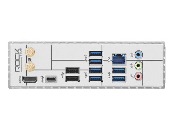 ASRock B860 Rock WiFi 7 - Hovedkort - ATX - LGA1851-sokkel - B860 Chipset - USB 3.2 Gen 1, USB-C 3.2 Gen 1 - 2.5 Gigabit LAN, Bluetooth, Wi-Fi 7 - ...