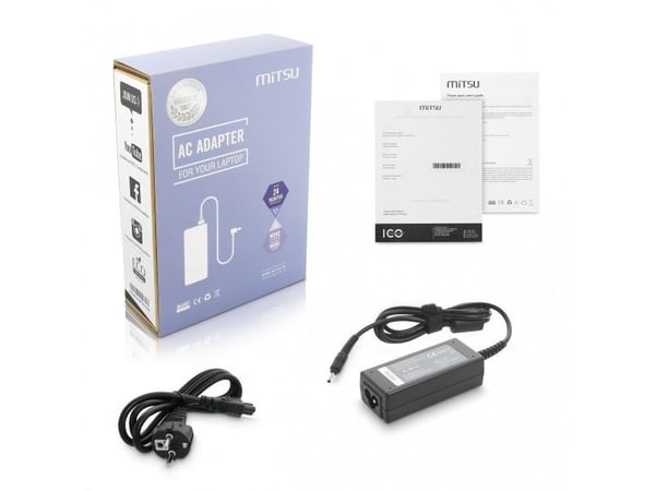 Samsung-lader/adapter - Mitsu 19V 2.1A (3.0x1.1) 40W