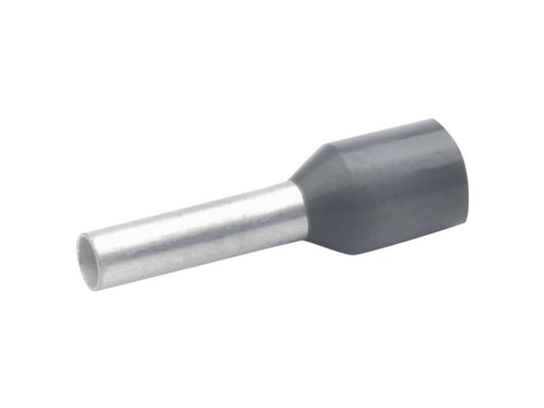 Klauke 47210, Peltipurkki, Musta, Kupari, Polypropeeni (PP), 1,5 mm², 1,7 mm, 1,6 cm