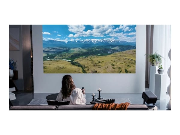 Hisense C2 Ultra - DLP-projektor - RGB LED - 3D - 3000 ANSI-lumen - 3840 x 2160 - 4K - kortkast zoomlinse - Wi-Fi / Bluetooth / LAN