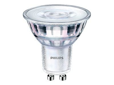 Philips CorePro LEDspot - LED-pære for søkelys - GU10 - 4 W (ekvivalent 35 W) - klasse A+ - hvitt lys - 3000 K