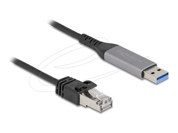 Delock - Nettverksadapter - USB 3.0 - 1000Base-T x 1 - antrasitt, svart