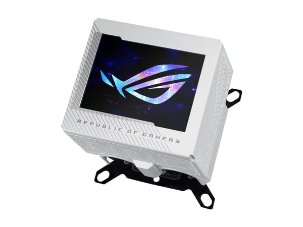 ASUS ROG RYUJIN III WB White Edition, vannblokk, kobber, hvit, LGA 1150 (sokkel H3), LGA 1151 (sokkel H4), LGA 1155 (sokkel H2), LGA 1156 (sokkel H...