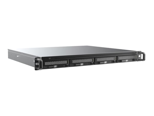 TerraMaster U4-500 - NAS-server - 4 brønner - RAID 0, 1, 5, 6, 10, JBOD - RAM 8 GB - 10 Gigabit Ethernet - iSCSI støtte - 1U