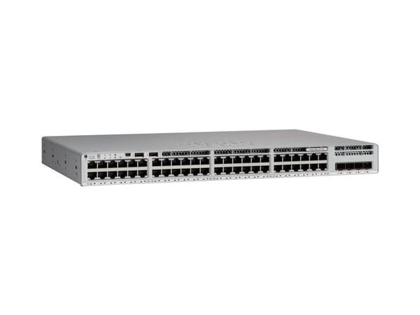 Cisco Catalyst 9200L - Network Essentials - switch - L3 - Styrt - 48 x 10/100/1000 + 4 x 10 Gigabit SFP+ (opplenke) - rackmonterbar