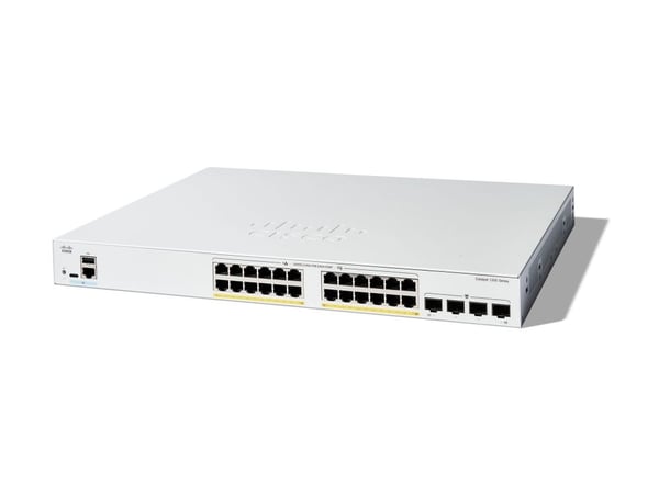 Cisco C1200-24FP-4G, Hallittu, L2/L3, Gigabit Ethernet (10/100/1000)
