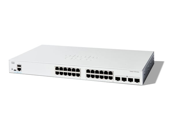 Cisco C1200-24T-4X, Hallittu, L2/L3, Gigabit Ethernet (10/100/1000)