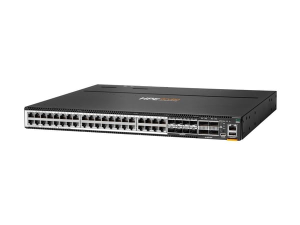 HPE Aruba Networking CX 8100 40x10GBase-T 8x10G SFP+ 4x40/100G QSFP28 kytkin - Kytkin - L3 - Hallittu - 40 x 100/1000/2.5G/5G/10GBase-T + 8 x Gigab... HPE Aruba Networking CX 8100 40x10GBase-T 8x10G SFP+ 4x40/100G QSFP28 kytkin - Kytkin - L3 - Hallittu - 40 x 100/1000/2.5G/5G/10GBase-T + 8 x Gigab...