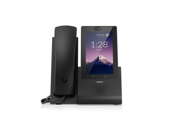 Ubiquiti Phone Touch, Älypuhelin, Johdollinen puhelin, Kaiutinpuhelin, musta