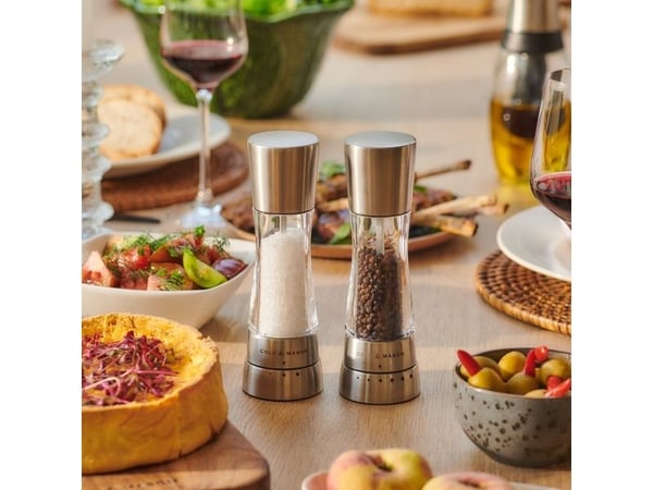 Cole & Mason H59408G, Rustfritt stål, Akryl, Rustfritt stål, Salt, Pepper, 6 cm, 190 mm, 300 g