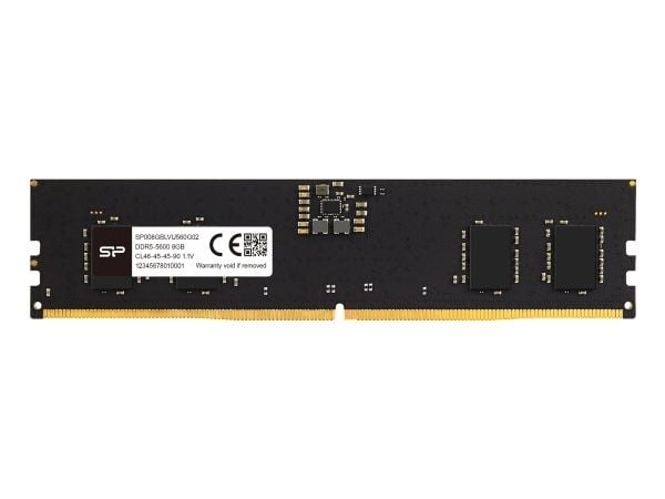 SILICON POWER - DDR5 - modul - 16 GB - DIMM 288-pin - 5600 MT/s / PC5-22400 - CL46 - 1.1 V - ikke-bufret - on-die ECC