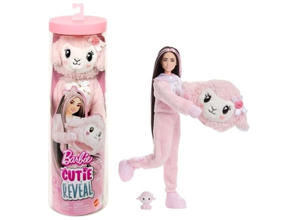 Barbie Cutie Reveal Sweet Bows Pink Lamb