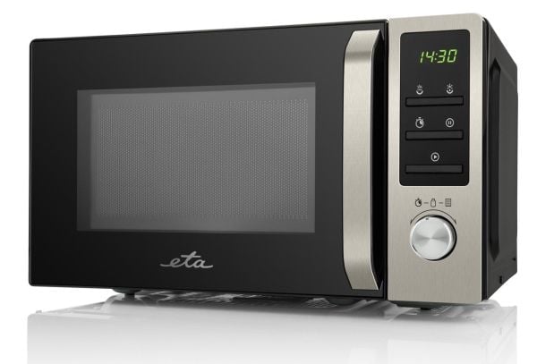 Eta 2209 90000, Benkeplate, Grill mikrobølge, 20 l, 700 W, Innebygd skjerm, LCD