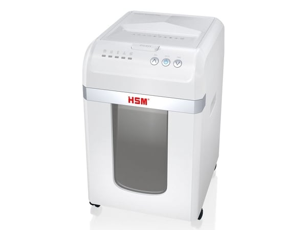 HSM 1035111, Partikkelkutt-makulering, 23 cm, 4 x 12 mm, 30 l, 52 dB, Knapper