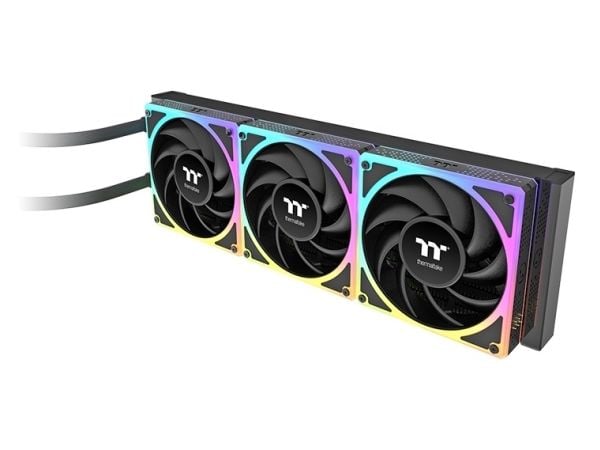 Thermaltake MAGCurve 360 Ultra AIO ARGB Fan, Væskekjølesett, 12 cm, 500 RPM, 2500 RPM, Svart