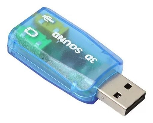 Gembird Ljudkort/Audioadapter "Virtus" SC-USB-02 USB Gembird