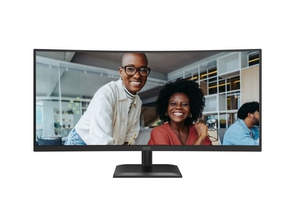 AOC E4 CU34E4CV, 86,4 cm (34"), 3440 x 1440 pixlar, UltraWide Quad HD, LCD, 4 ms, Svart