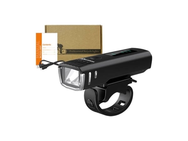 Superfire BL10 - Sykkelfrontlykt - LED - 4-modus - 5 W - svart