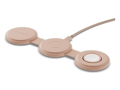 Satechi OntheGo, Sisätila, USB, Langaton lataaminen, 1 m, Ruusu