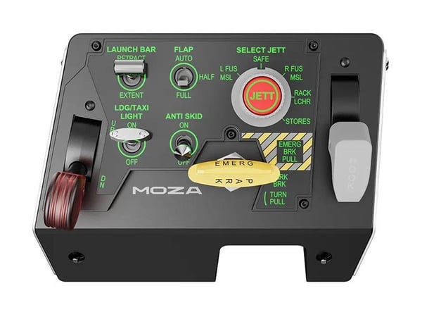 MOZA MTLP - Instrumentpanel till flygsimulator - kabelansluten - för PC