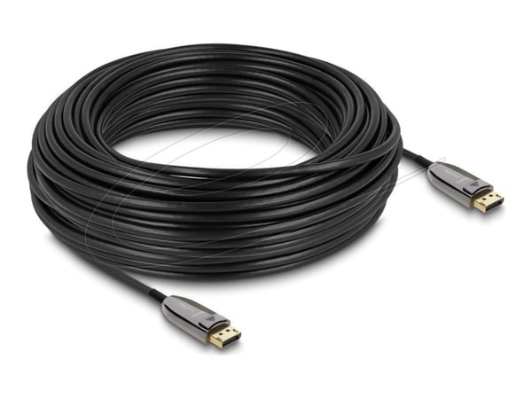 DeLOCK 87119, 30 m, DisplayPort, DisplayPort, Uros, Uros, 7680 x 4320 pikseliä