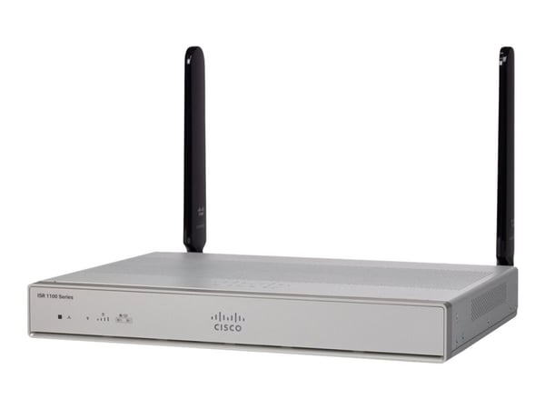 Cisco Integrated Services Router 1117 - Ruter - DSL-modem 4-portssvitsj - 1GbE - WAN-porter: 2