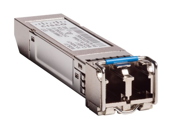 Cisco Small Business MGBLX1 - SFP (mini-GBIC) transceivermodul - 1GbE - 1000Base-LX - LC-enkeltmodus - opp til 10 km - 1310 nm - for Business 110 S...